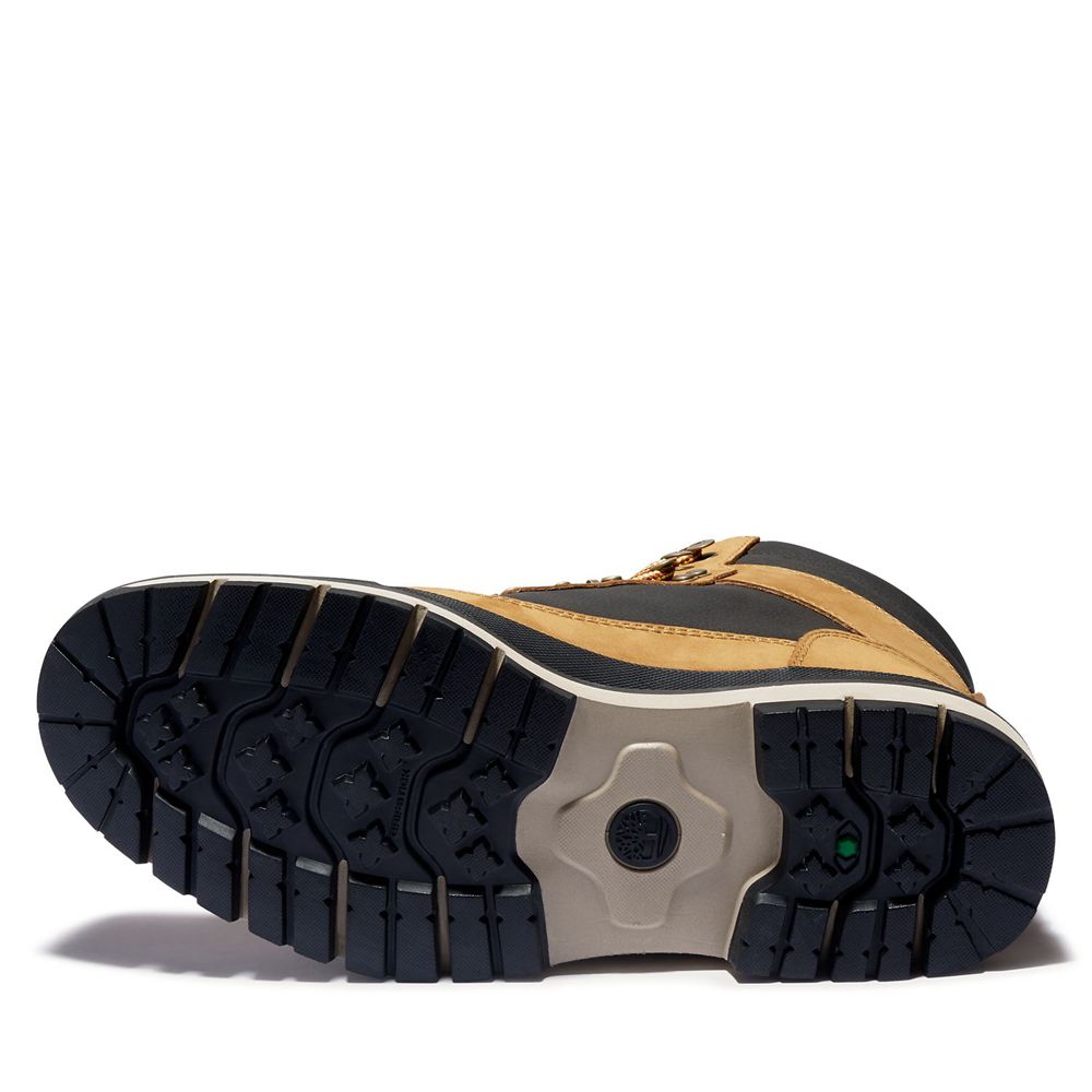 Botas de Nieve Timberland Hombre Field Trekker Waterproof Marrones/Negras - Chile NUV-489205